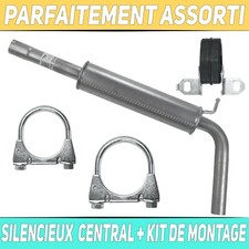Pot d’échapp. central pour