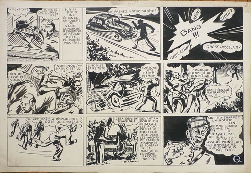 Planche originale homme - planche, "l'homme