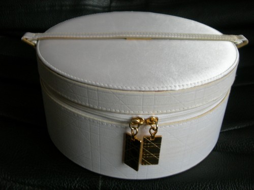 Boite parfum vide ronde - ,