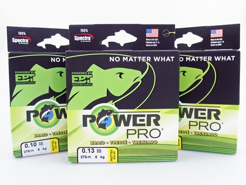 Powerpro vis yellow 275m - hi-vis,
