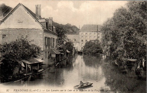 Cpa vendôme les lavoirs - -,