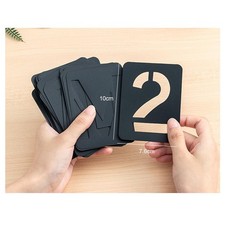 42x pochoirs de lettres modèles de chiffres modèles de dessin pour tableau