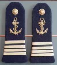 RBFM 2°DB RFM Épaulettes or Marine Officier Capitaine de Corvette Fusilier Marin