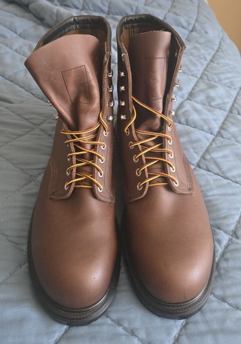 New red wing shoes men - red, brown