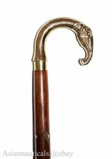 Canne bâton de marche en bois