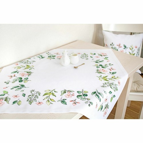 Kit nappe à broder - de,