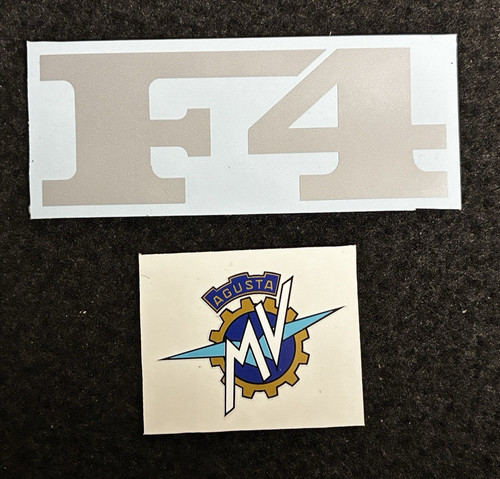 Agusta rear cowl decals - mv,