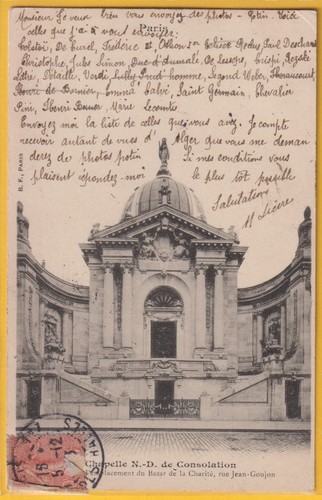 Cpa paris rue jean - jean, goujon