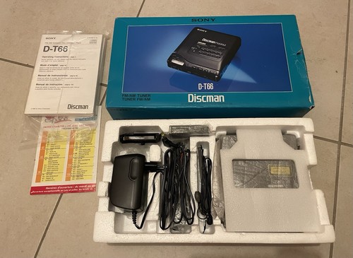Sony discman t66 am - d-t66, fm/am