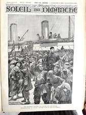 LE SOLEIL DU DIMANCHE 1891 N° 43 GUERRE CHINE JAPON - LE DOCTEUR ROUX