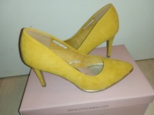 escarpins jaune femme taille 40 grands boulevards