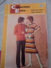 NOTICE ERKA  COLLECTION 71 -  N°47-Machine à tricoter  Modèles + explications