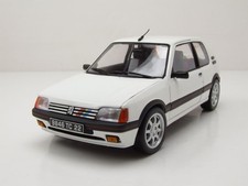 Peugeot 205 Gti 1.9 1989 Modèle de Voiture Blanc 1:18 Norev