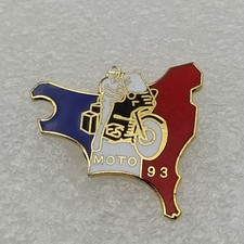 Pin's-MOTO GENDARMERIE 93-Motard-France-P2O9