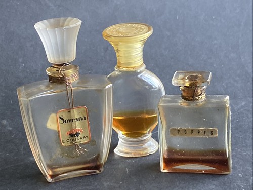 Vintage lot flacons parfum - flacons, de