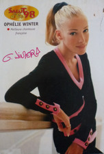 Ophélie Winter , Céline Dion , poster 30x20 cms , french document .