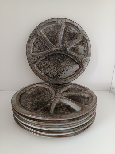 Assiettes compartiments - assiettes, à