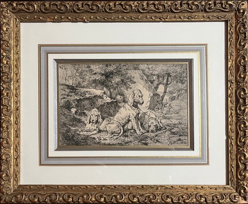 Tableau gravure repos des - gravure,