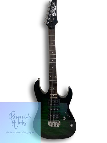 Guitare électrique green - guitare,