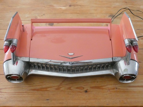 Vintage pink cadillac - pink, eldorado