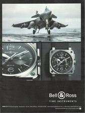 Bell & Ross Br 03-94 Automatique Publicité 2015 1 Page Originale Montre