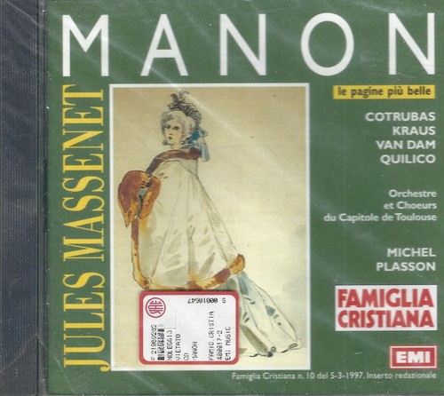 Jules massenet manon - cd,
