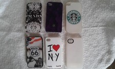 6 Coques pour Iphone 4 ou 4S 