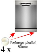 Kit 4 pièces extension jambes lave-vaisselle Bosch Siemens Neff Gaggenau M Sh...