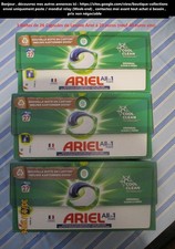 lot de 3 boites de lessive