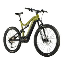VELO ELECTRIQUE-VAE VTT 29 LEADER FOX ARGUS 2024 TOUT SUSPENDU HOMME VERT MAT