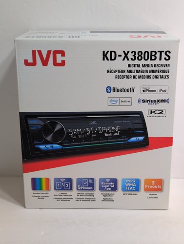 Jvc x380bts media receiver - jvc,