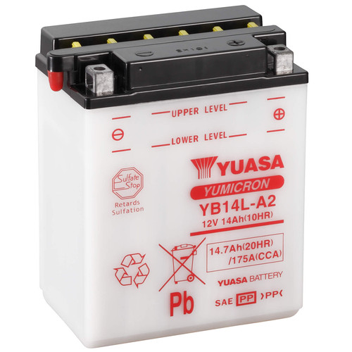 Batterie yb14l yuasa pour - batterie,