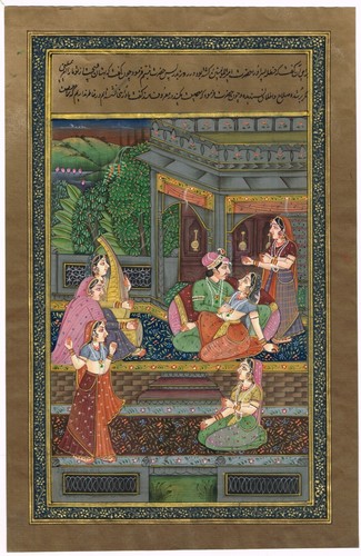 Indien peinture miniature - peinture, de