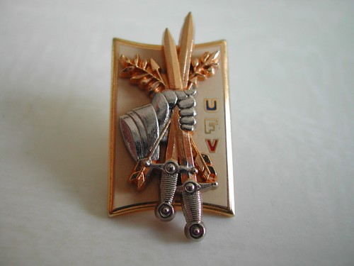 Pin insigne ufv - pin's, unité