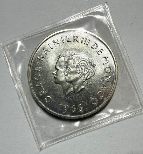Pièce francs 1966 - 10, monaco