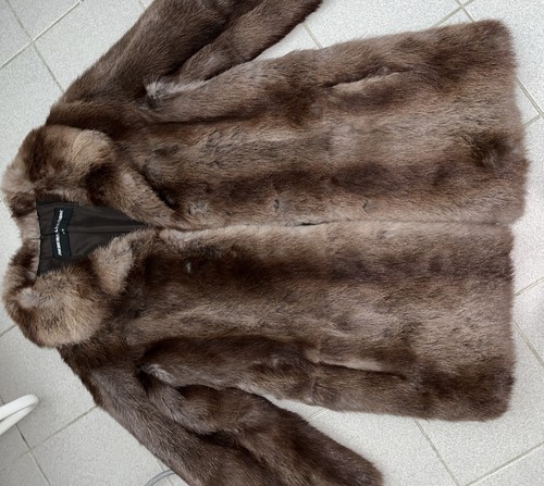 Manteau véritable fourrure - manteau, en