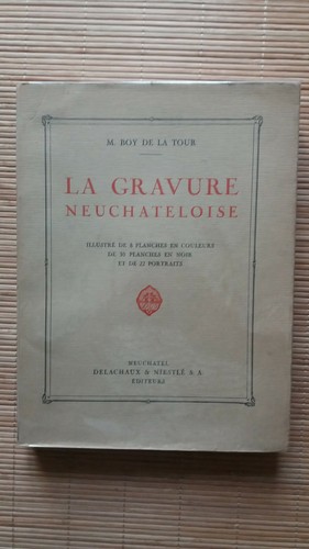 Gravure neuchateloise m - neuchateloise,