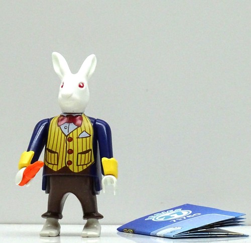 Fin seigneur lapin - fin, blanc