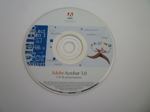 Adobe acrobat cd - acrobat,