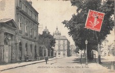 61 Argentan le théâtre, place de l'hôtel de ville.  27604
