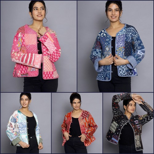 Femme réversible patchwork - femme,