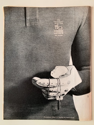 Publicite annees lacoste - -,