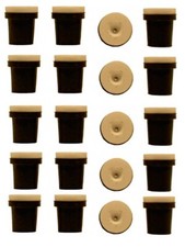 5 JEUX DE 4 BUSES CERAMIQUE