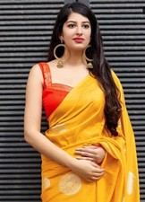 Saree Esthétique En Soie