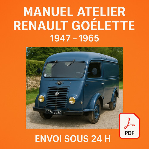 Manuel atelier renault 2087 - renault, r