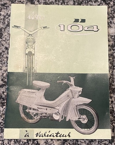 Mobylette peugeot 104 ancien - mobylette,