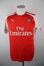 PUMA ARSENAL Maillot De Football Homme Tg M Trikot Jersey Soccer Vintage 2014/15