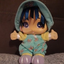  POU/ Doudou Poupée Brune