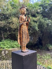 Bouddha Bronze Doré & Asie &