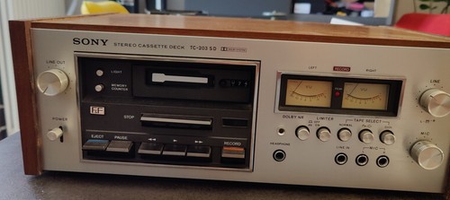 Platine vintage sony - k7,